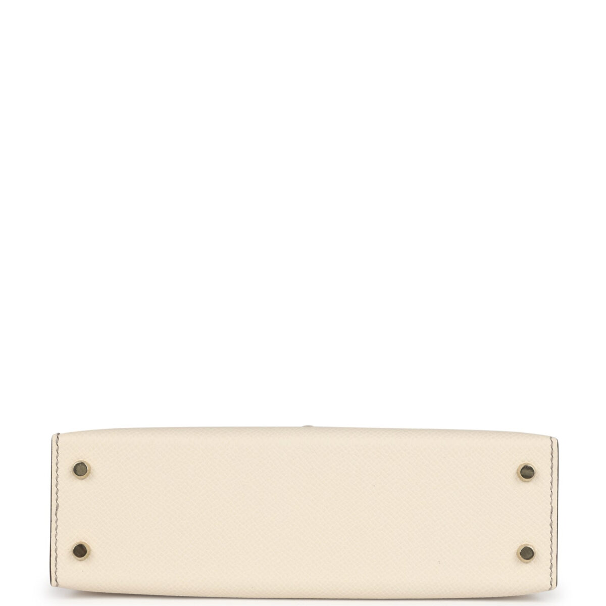 Hermes Special Order (HSS) Kelly Sellier 20 Craie and Gris Asphalte Epsom PBHW — изображение 6
