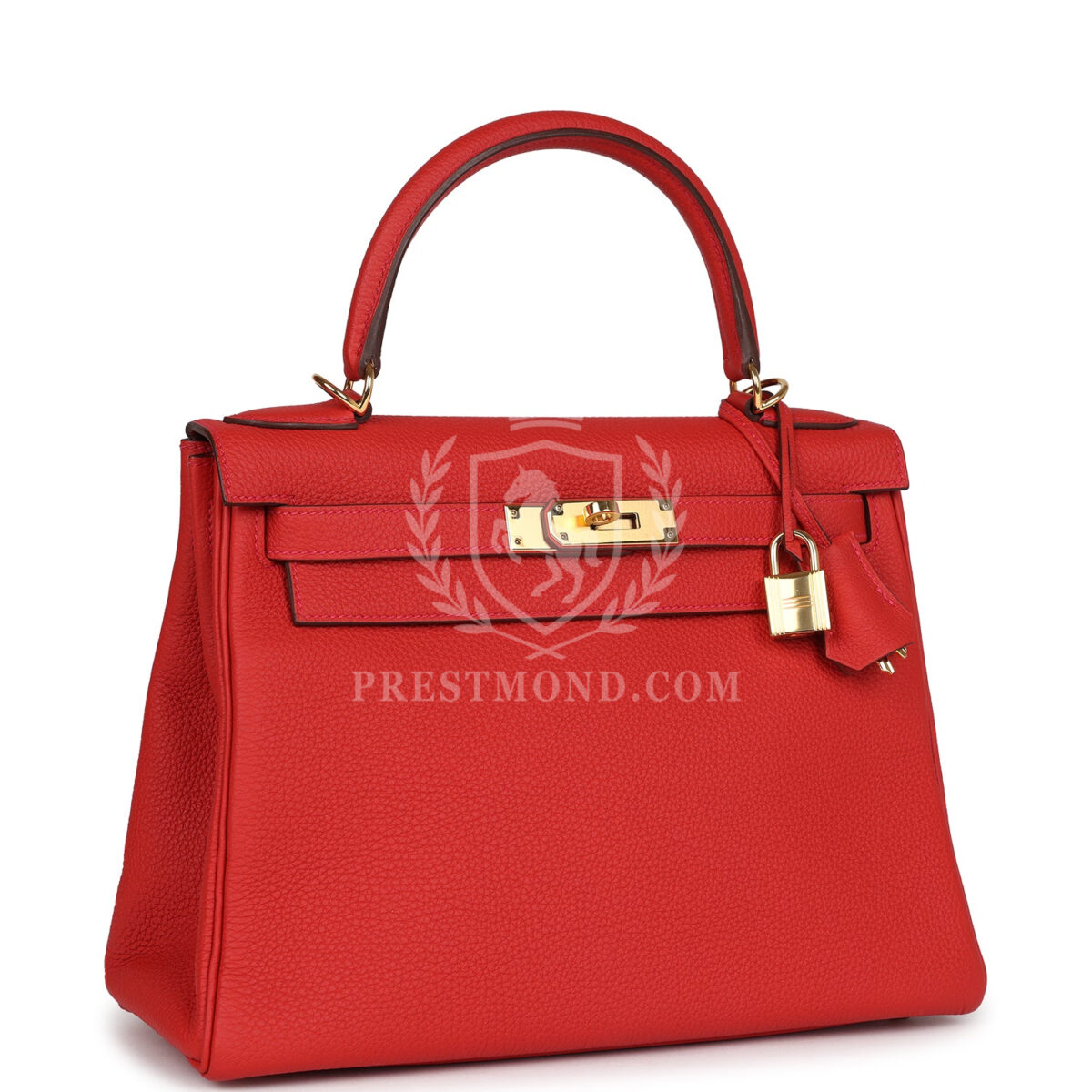 Hermes Kelly Retourne 28 Geranium Togo GHW — изображение 2