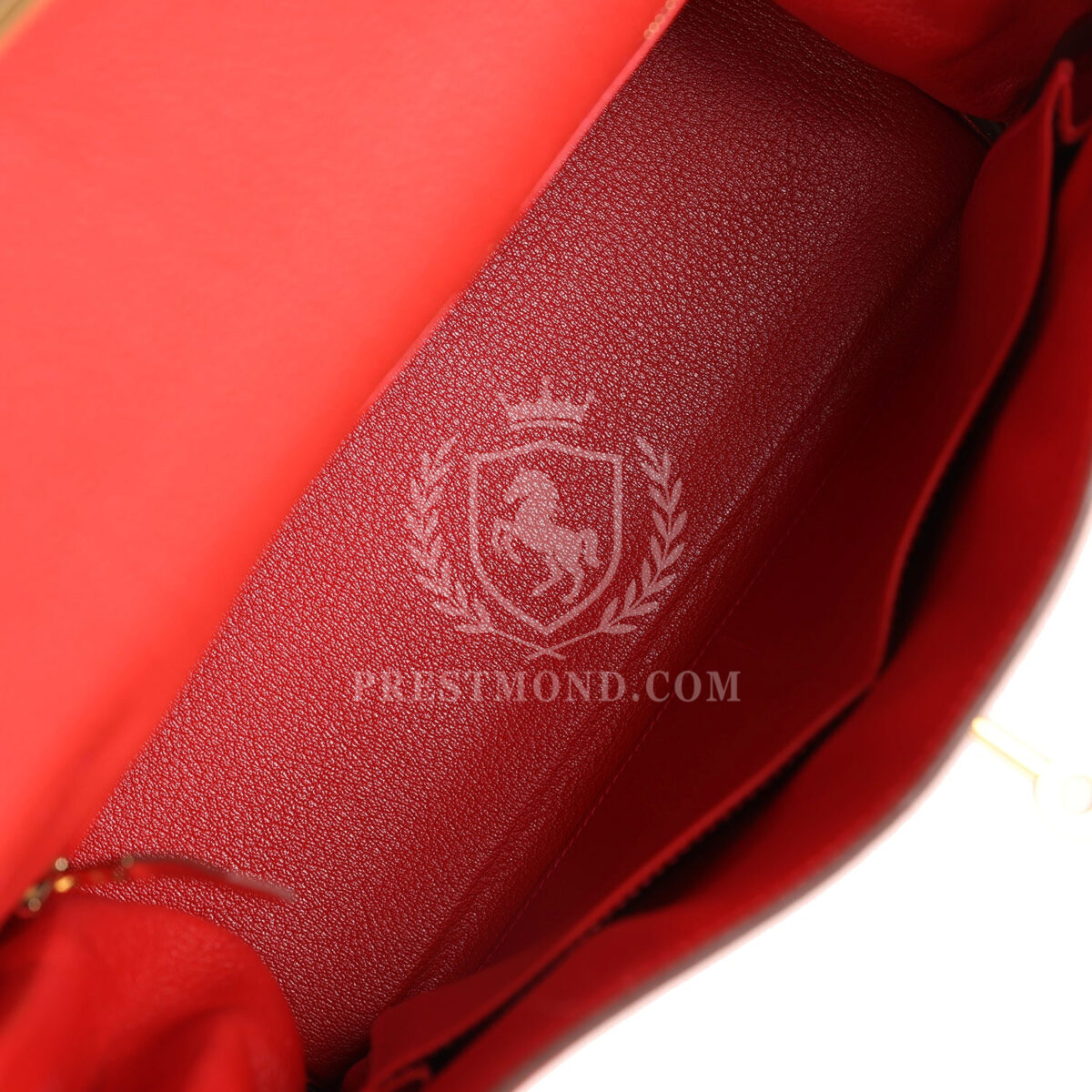 Hermes Kelly Retourne 28 Geranium Togo GHW — изображение 8