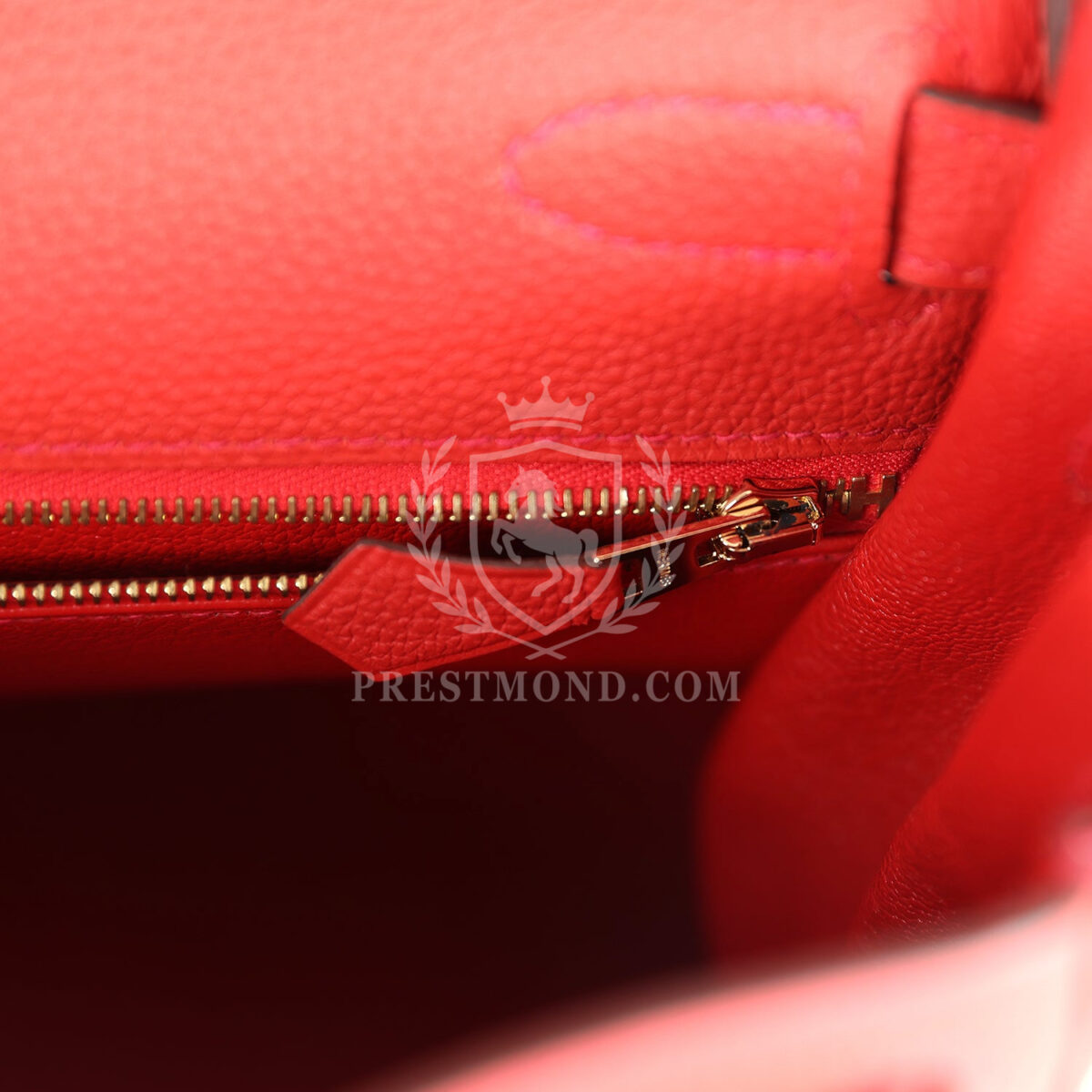 Hermes Kelly Retourne 28 Geranium Togo GHW — изображение 9
