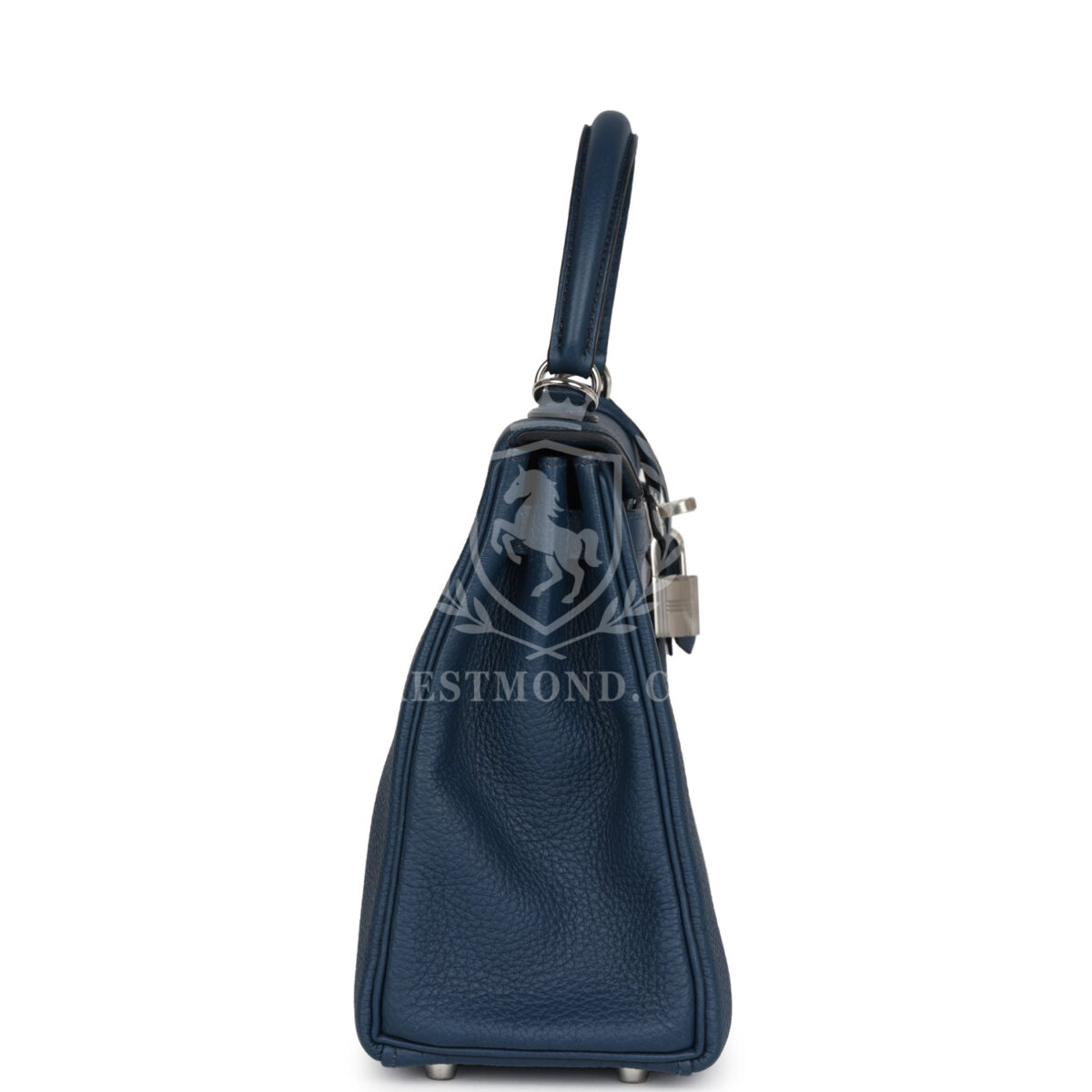 Hermes Kelly Retourne 25 Bleu De Prusse Togo PHW — изображение 3