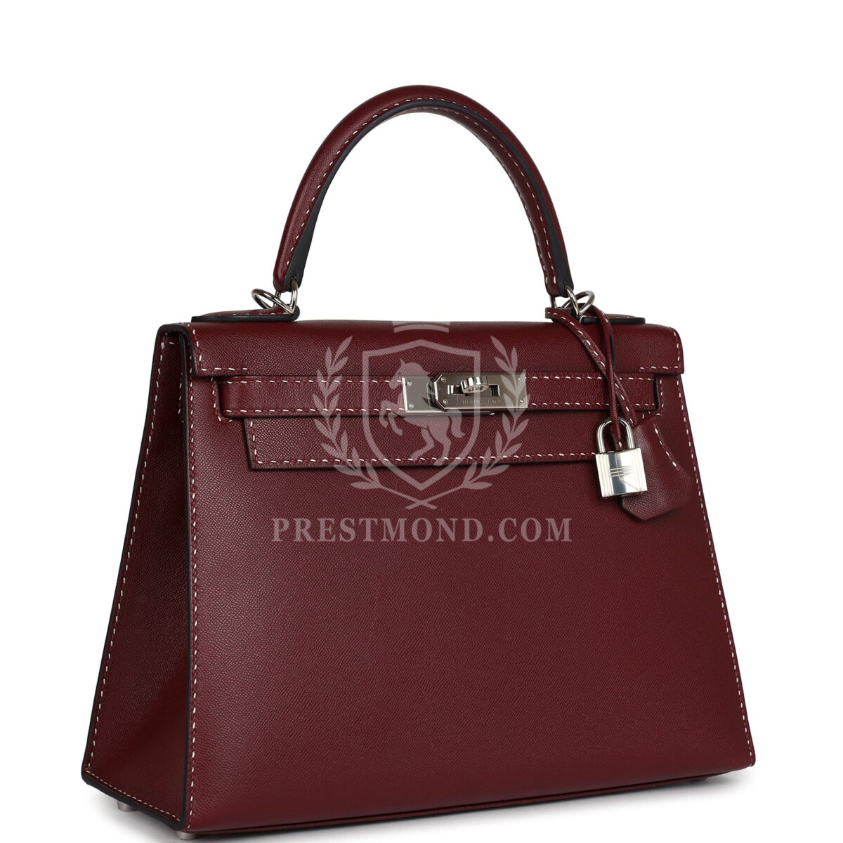 Hermes "Miss You" Kelly Sellier 28 Rouge H Monsieur PHW — изображение 2
