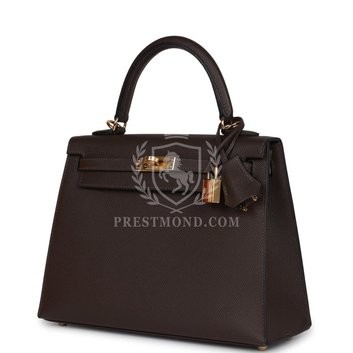 Hermes Kelly Sellier 25 Ecorce Epsom GHW — изображение 3