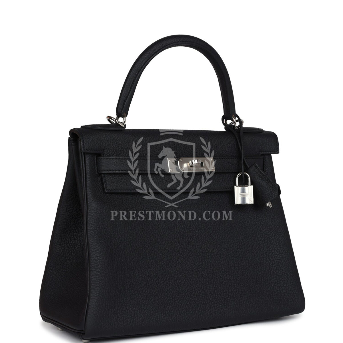 Hermes Kelly Retourne 28 Black Togo PHW — изображение 2
