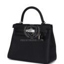 Hermes Kelly Retourne 28 Black Togo PHW