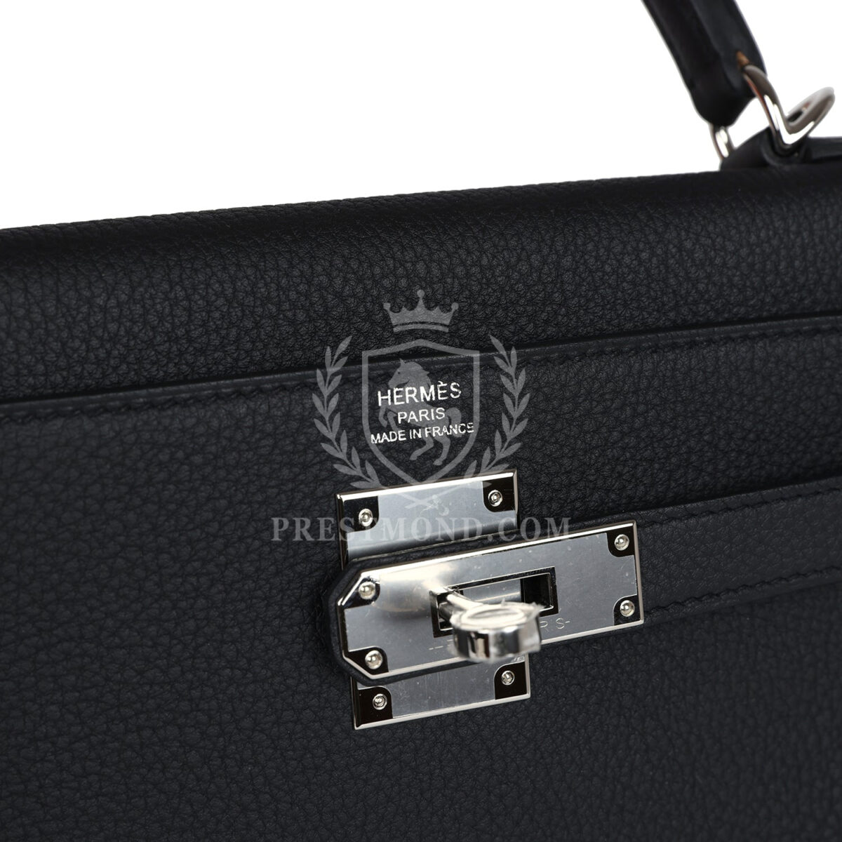 Hermes Kelly Retourne 28 Black Togo PHW — изображение 7