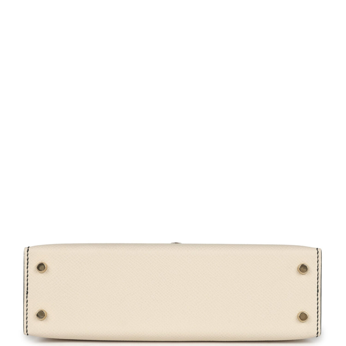Hermes Special Order (HSS) Kelly Sellier 20 Craie and Black Epsom PBHW — изображение 6