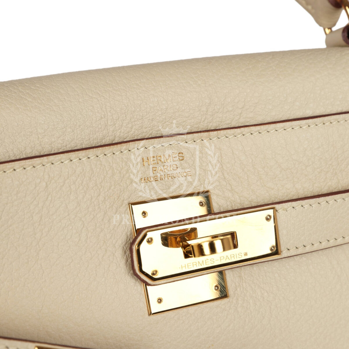 Hermes Kelly Retourne 32 Parchemin Togo GHW — изображение 7