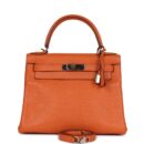 Hermes Kelly Retourne 28 Orange Togo PHW