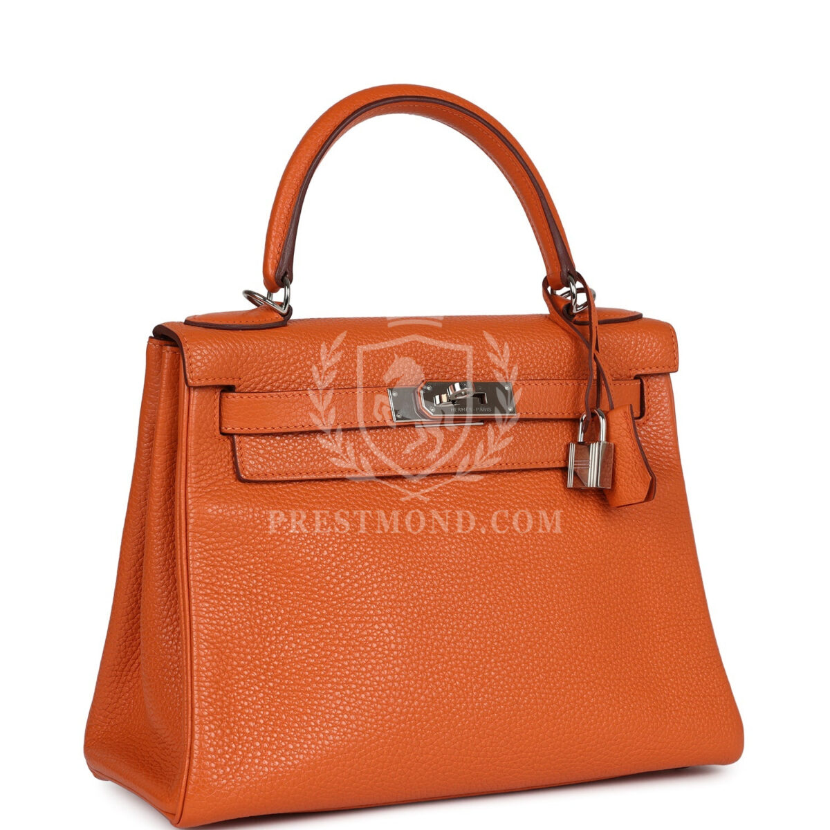 Hermes Kelly Retourne 28 Orange Togo PHW — изображение 2