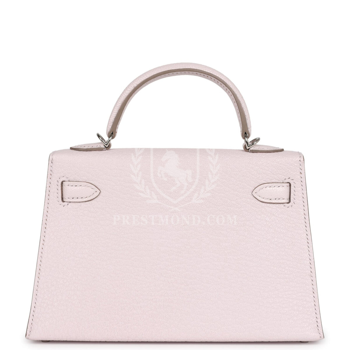 Hermes Kelly Sellier 20 Mauve Pale Chevre PHW — изображение 4