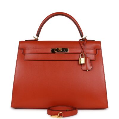Hermes Kelly Sellier 32 Terre Battue Tadelakt GHW