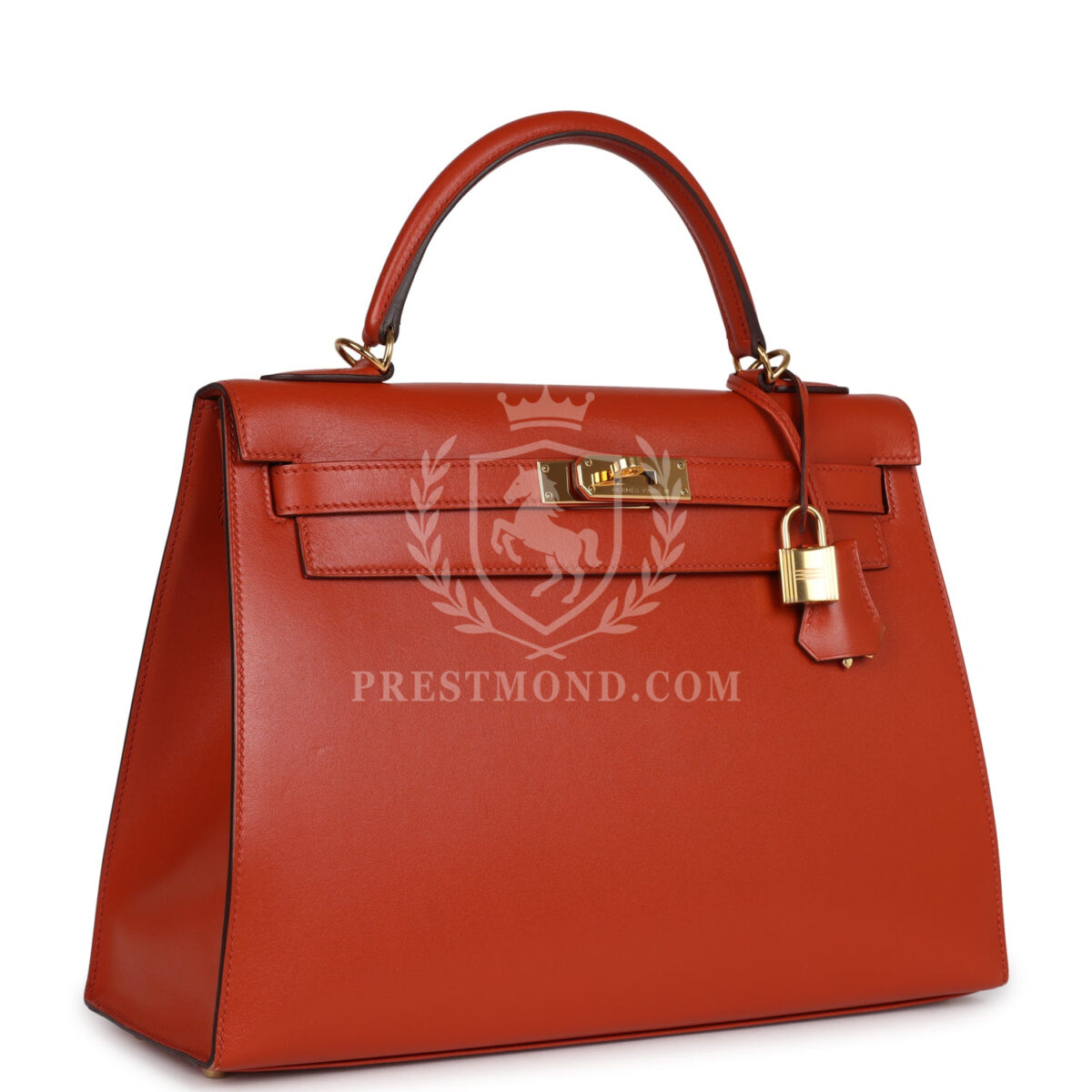 Hermes Kelly Sellier 32 Terre Battue Tadelakt GHW — изображение 2
