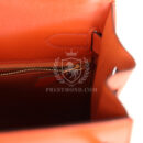Hermes Kelly Sellier 32 Terre Battue Tadelakt GHW