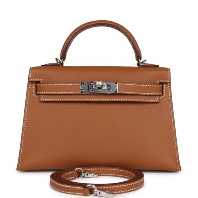 Hermes Kelly Sellier 20 Gold Epsom PHW