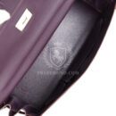 Vintage Hermes Fringe Shoulder Kelly 42 JPG Raisin Clemence PHW