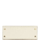 Hermes Special Order (HSS) Kelly Sellier 25 Beton Ostrich Verso Brushed GHW