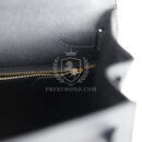Hermes Kelly Sellier 28 Black Epsom PBHW