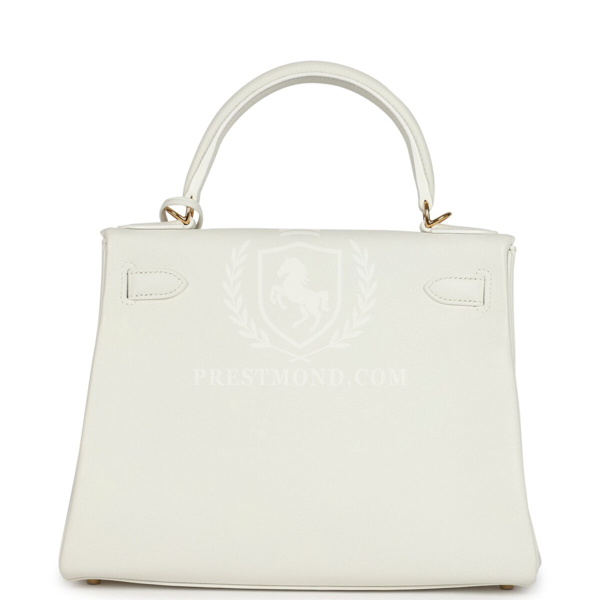 Hermes Kelly Retourne 28 White Evercolor GHW — изображение 4