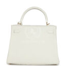 Hermes Kelly Retourne 28 White Evercolor GHW