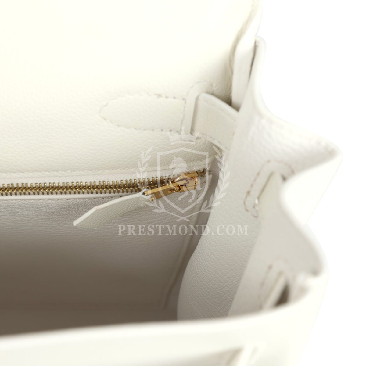 Hermes Kelly Retourne 28 White Evercolor GHW — изображение 9