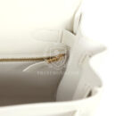 Hermes Kelly Retourne 28 White Evercolor GHW