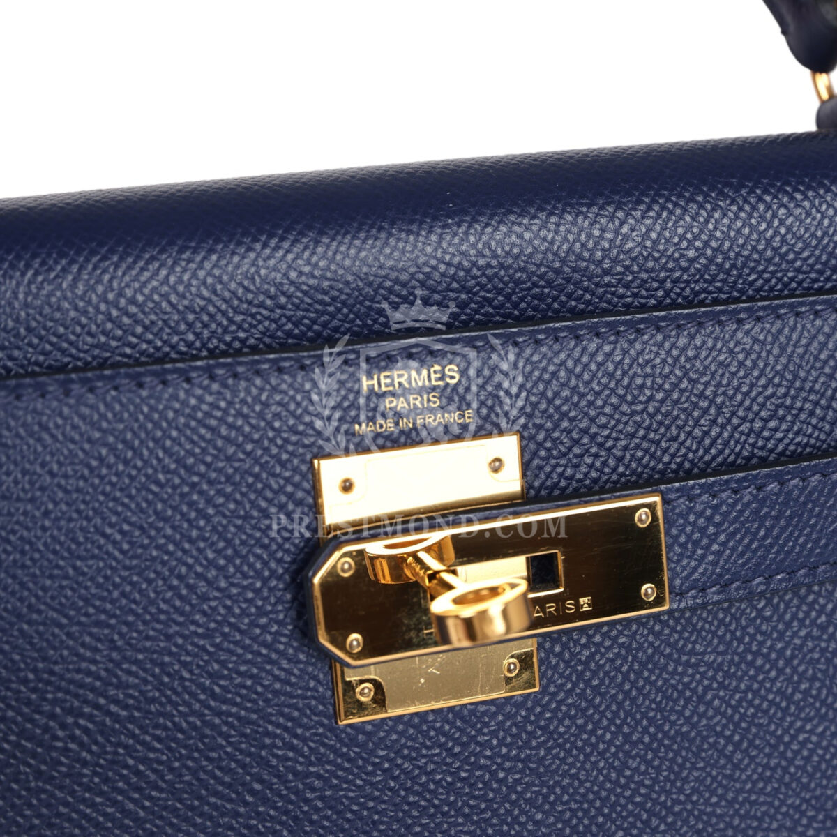 Hermes Kelly Sellier 28 Bleu Saphir Epsom GHW — изображение 10