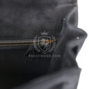 Vintage Hermes Kelly Sellier 28 Black Doblis GHW