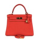 Hermes Kelly Retourne 28 Capucine Togo GHW