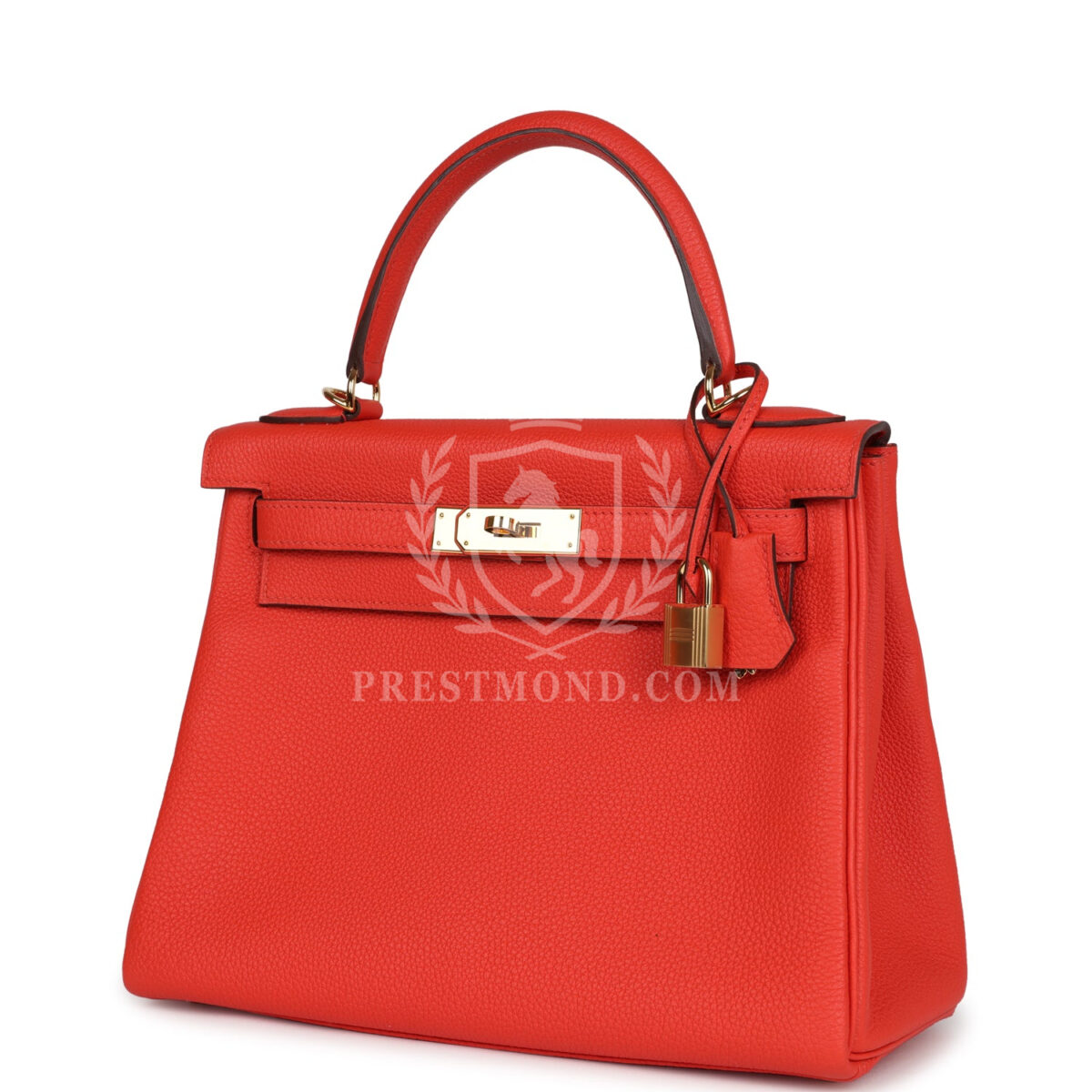 Hermes Kelly Retourne 28 Capucine Togo GHW — изображение 5