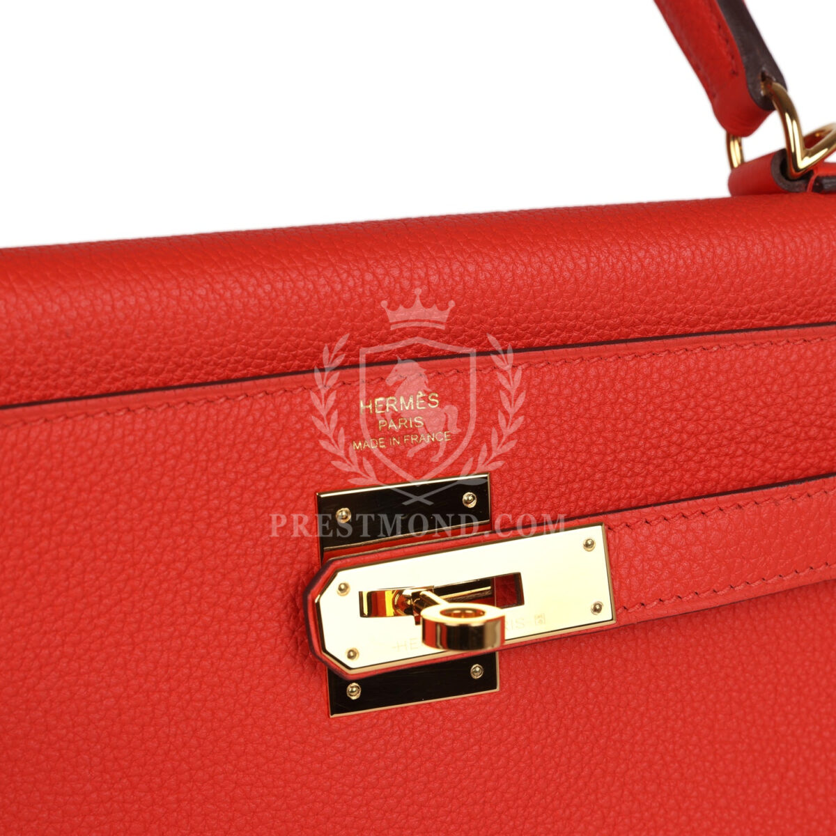 Hermes Kelly Retourne 28 Capucine Togo GHW — изображение 7