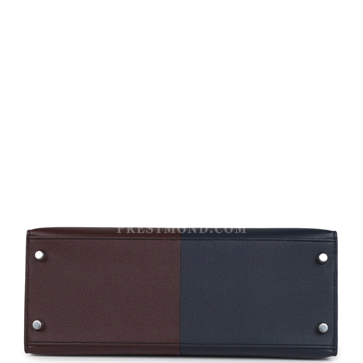 Hermes Kelly Sellier 28 Casaque Bleu Indigo and Rouge Sellier Epsom PHW — изображение 6