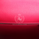Hermes Kelly Sellier 28 Casaque Bleu Indigo and Rouge Sellier Epsom PHW
