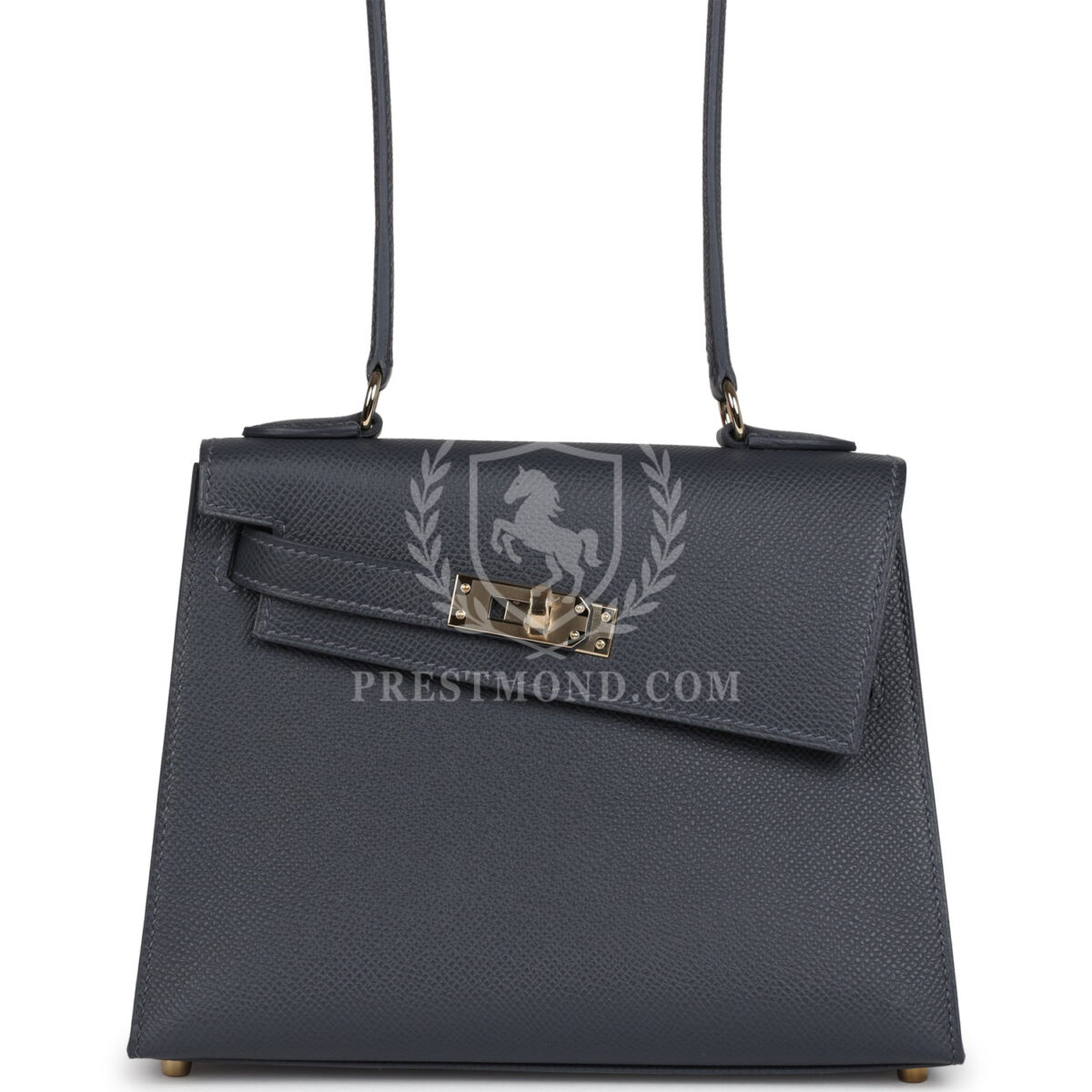 Hermes Kelly Sellier En Desordre 20 Ardoise Epsom PBHW — изображение 4