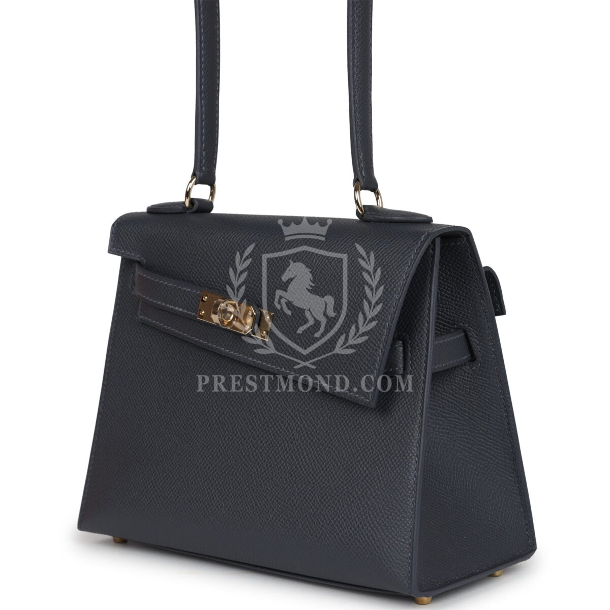 Hermes Kelly Sellier En Desordre 20 Ardoise Epsom PBHW — изображение 5