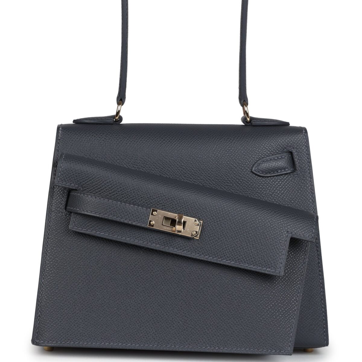 Hermes Kelly Sellier En Desordre 20 Ardoise Epsom PBHW