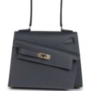 Hermes Kelly Sellier En Desordre 20 Ardoise Epsom PBHW
