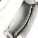 Hermes Special Order (HSS) Kelly Sellier 25 Gris Perle and Graphite Ostrich PBHW