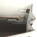 Hermes Special Order (HSS) Kelly Sellier 25 Gris Perle and Graphite Ostrich PBHW