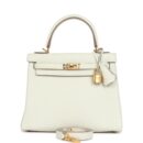 Hermes Kelly Retourne 25 Mushroom Togo GHW