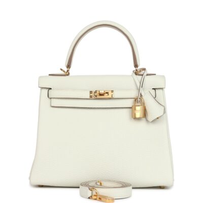 Hermes Kelly Retourne 25 Mushroom Togo GHW