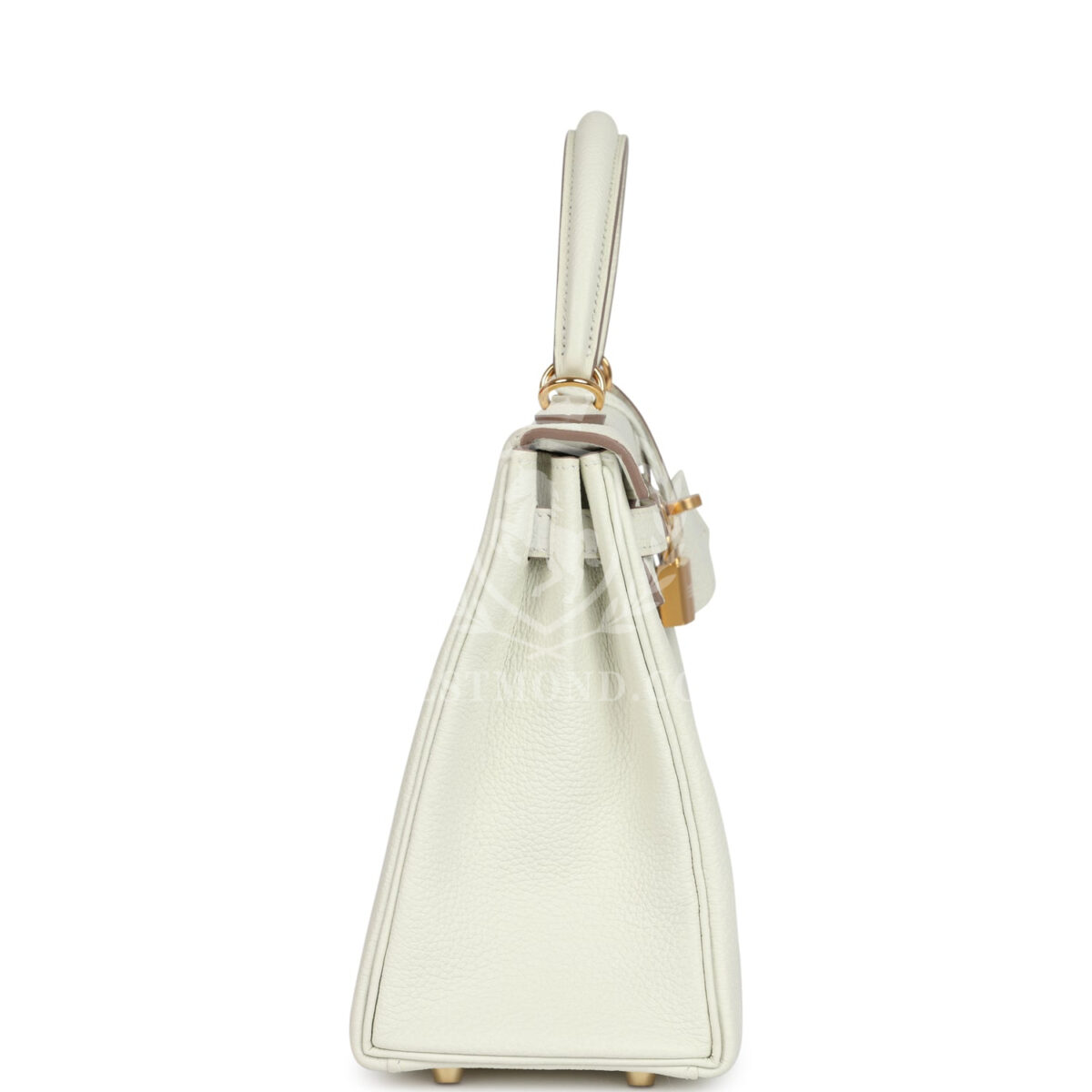 Hermes Kelly Retourne 25 Mushroom Togo GHW — изображение 3