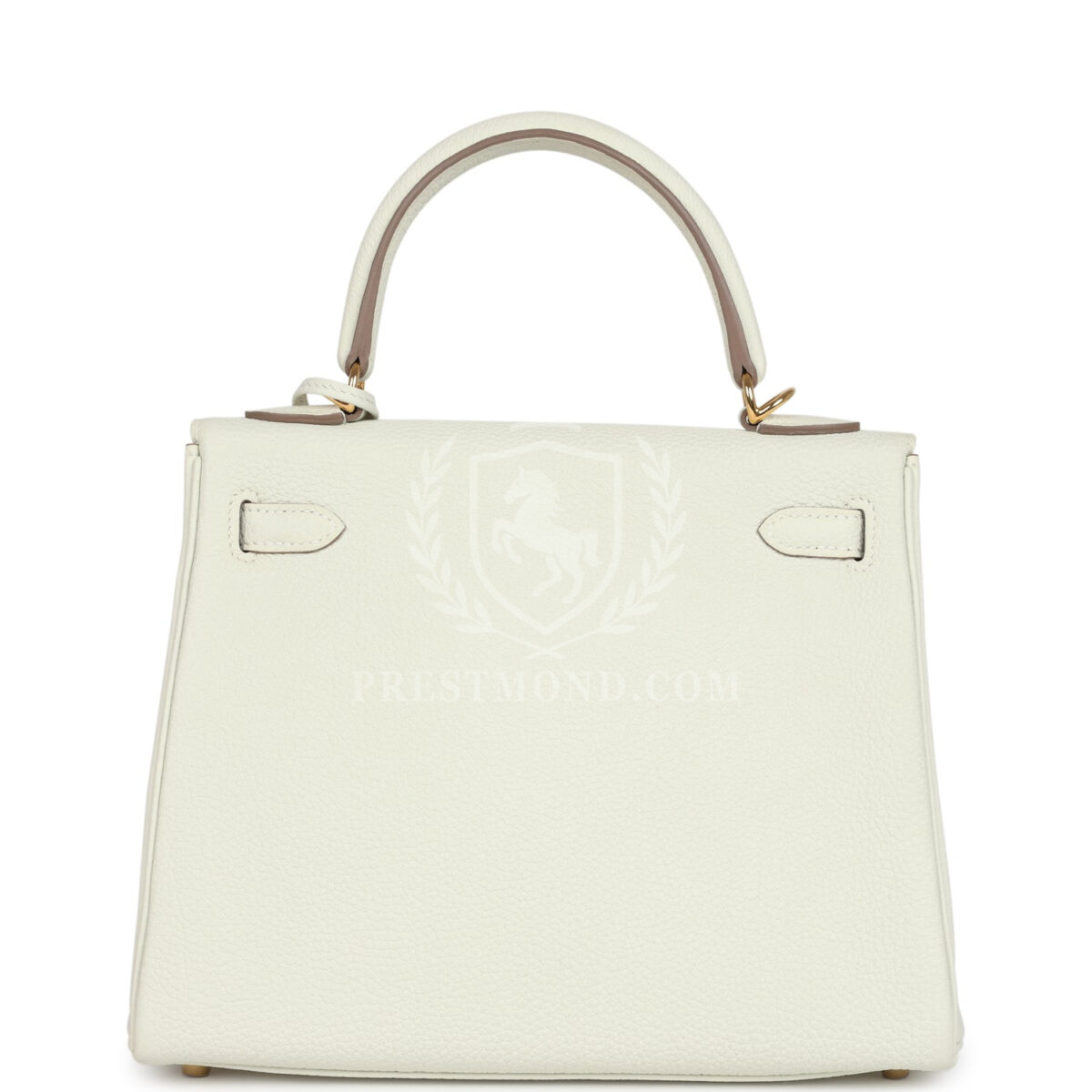 Hermes Kelly Retourne 25 Mushroom Togo GHW — изображение 4