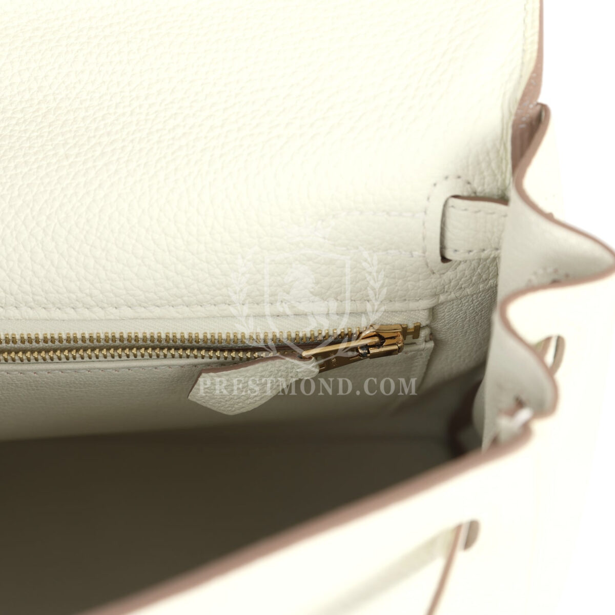 Hermes Kelly Retourne 25 Mushroom Togo GHW — изображение 9