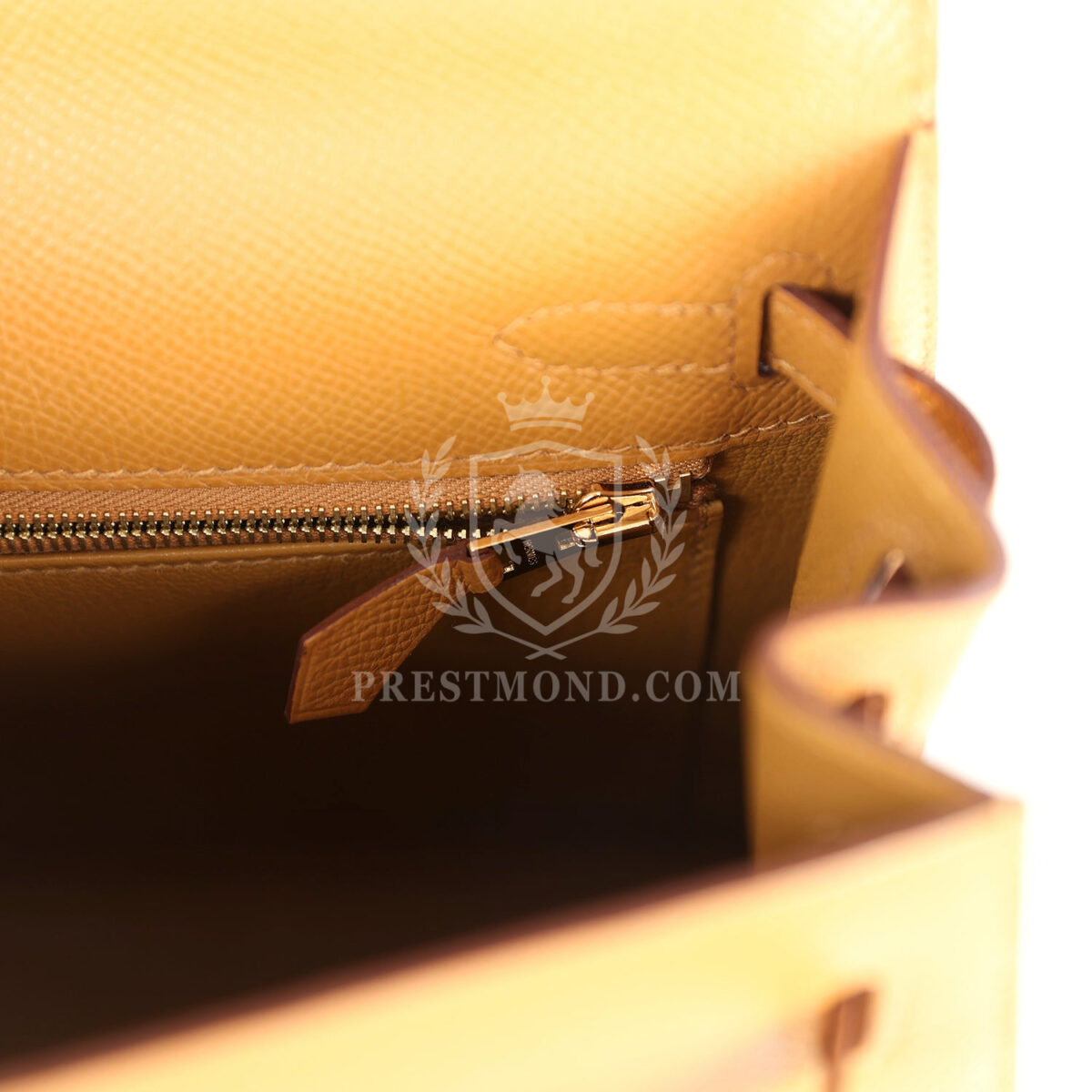 Hermes Kelly Sellier 25 Sesame Epsom GHW — изображение 9