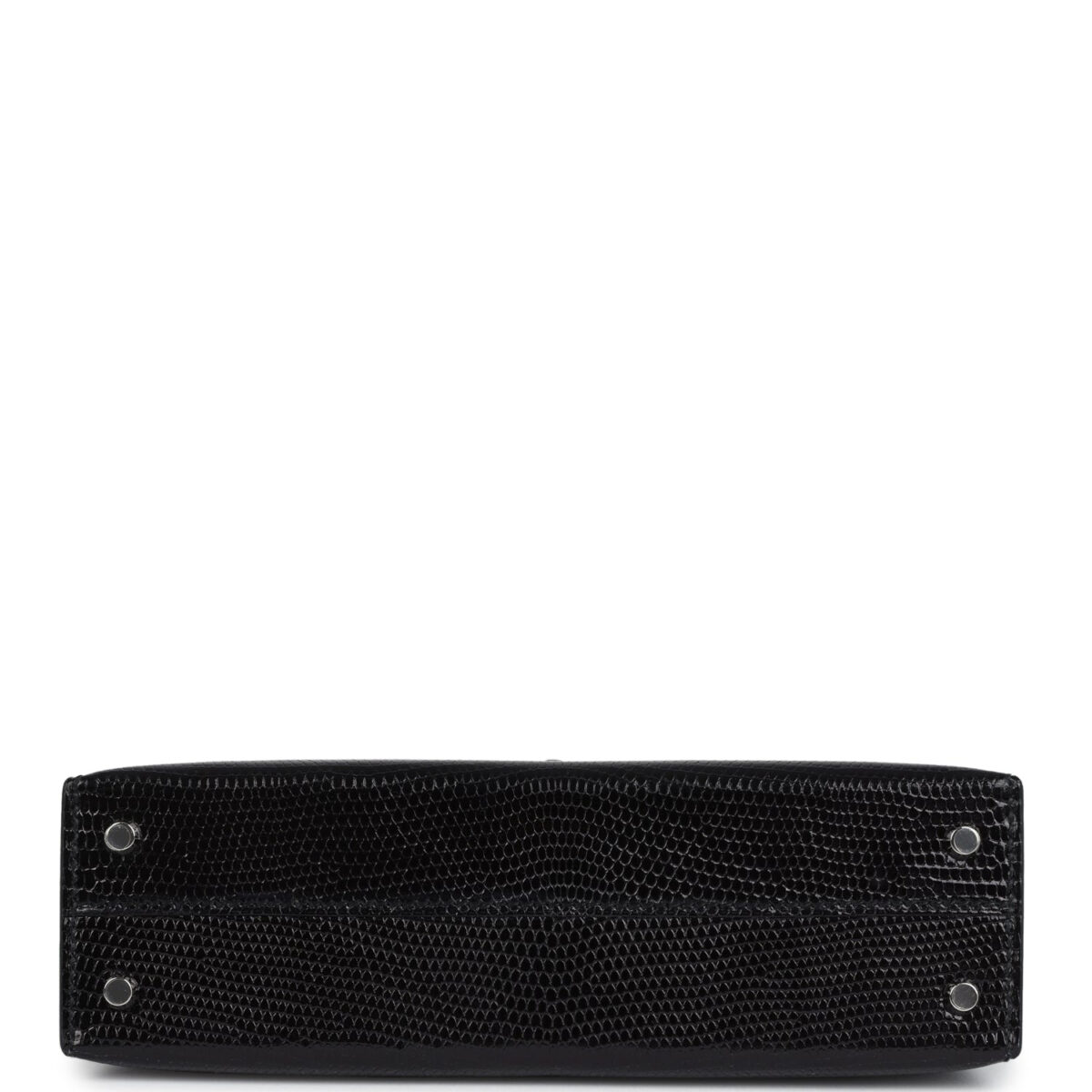 Hermes Kelly Sellier 20 Black Varanus Niloticus Lizard PHW — изображение 6