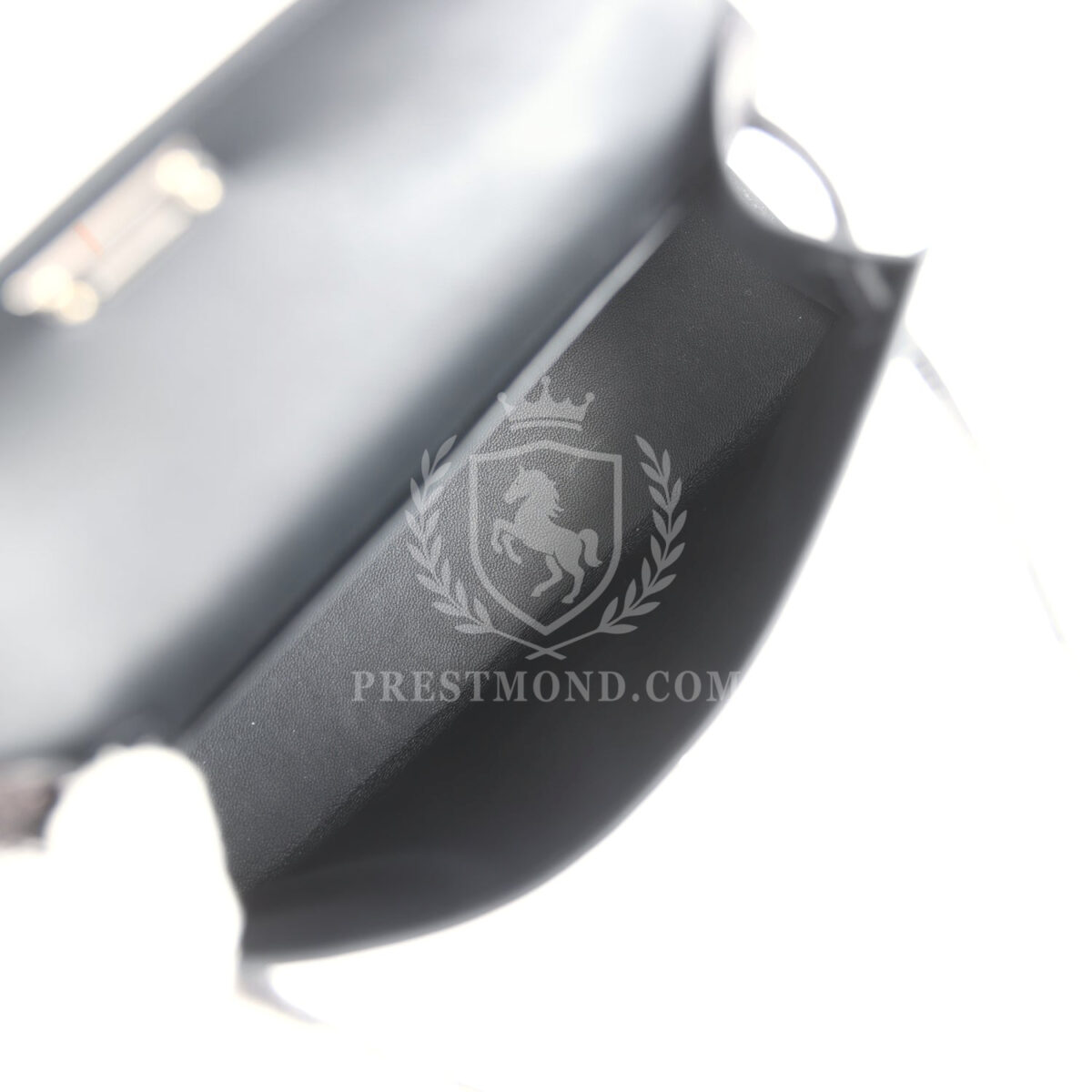 Hermes Kelly Sellier 20 Black Varanus Niloticus Lizard PHW — изображение 8