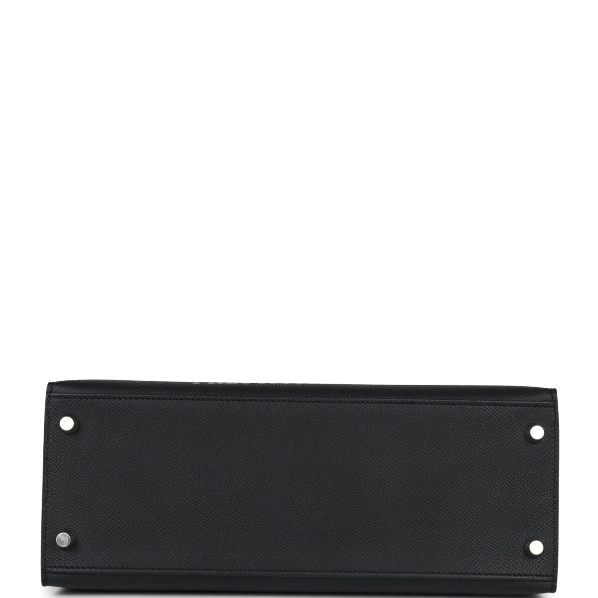 Hermes Kelly Sellier 28 Black Epsom PHW — изображение 6