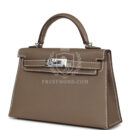 Hermes Kelly Sellier 20 Etoupe Epsom PHW