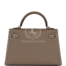 Hermes Kelly Sellier 20 Etoupe Epsom PHW
